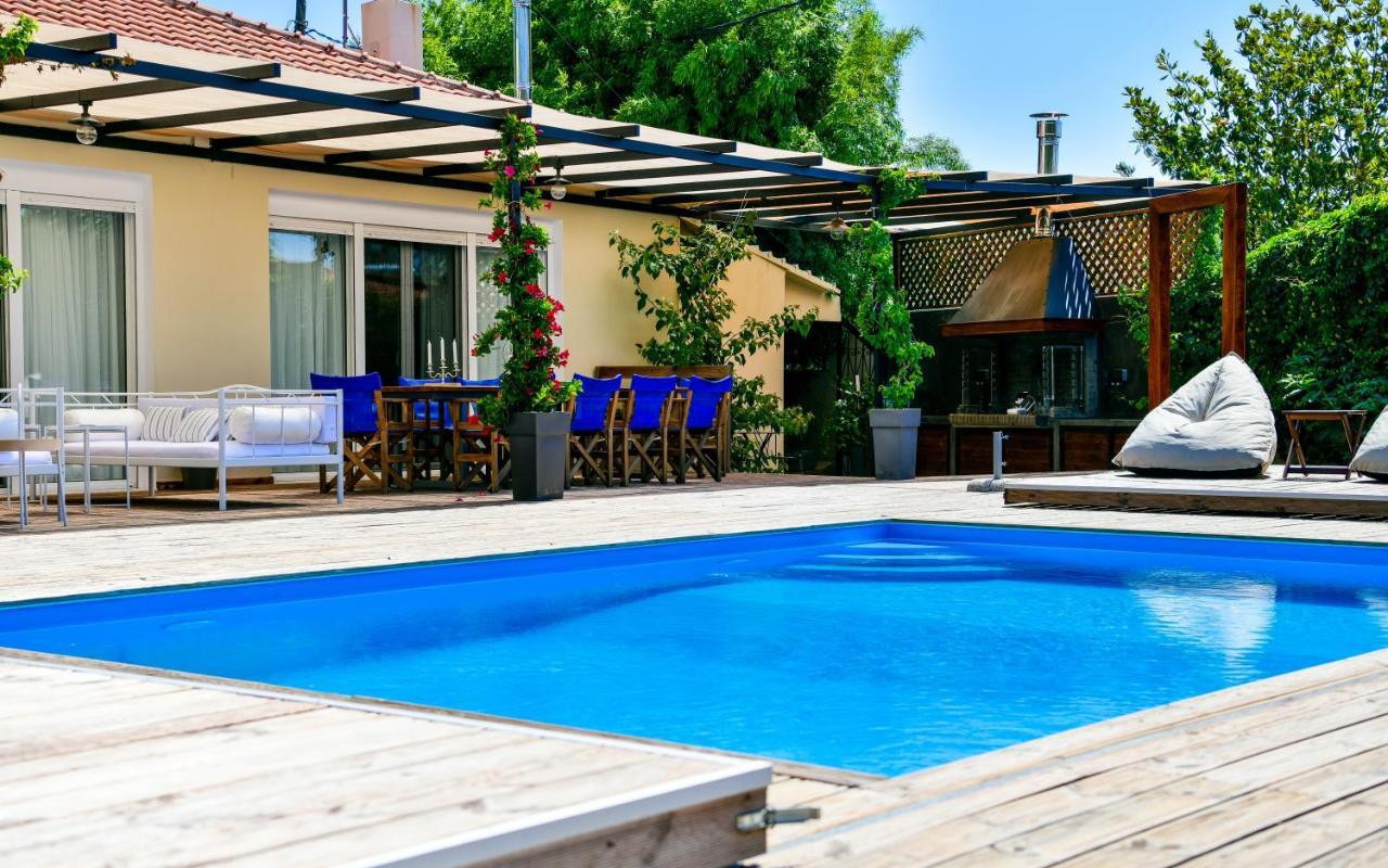 Serenity Luxury Villa, Skiathos Agia Paraskevi  Luaran gambar